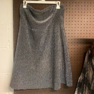 Sparkly strapless dress